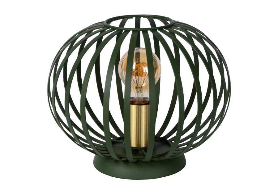 Lucide MANUELA - Table lamp - Ø 25,5 cm - 1xE27 - Green - turned off